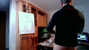 Garth_NakedArt  04-12-2021 Recorded Video XXX